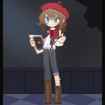 Edgar fan art illustration + pseudo background (IdentityV)