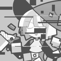 70 frame Mun pseudo animation (200x200 pixels)